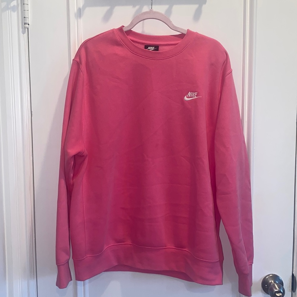 Hot Pink Nike Crewneck